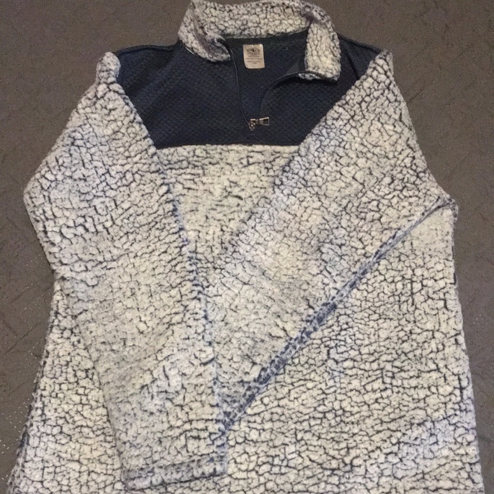 Pullover half zip